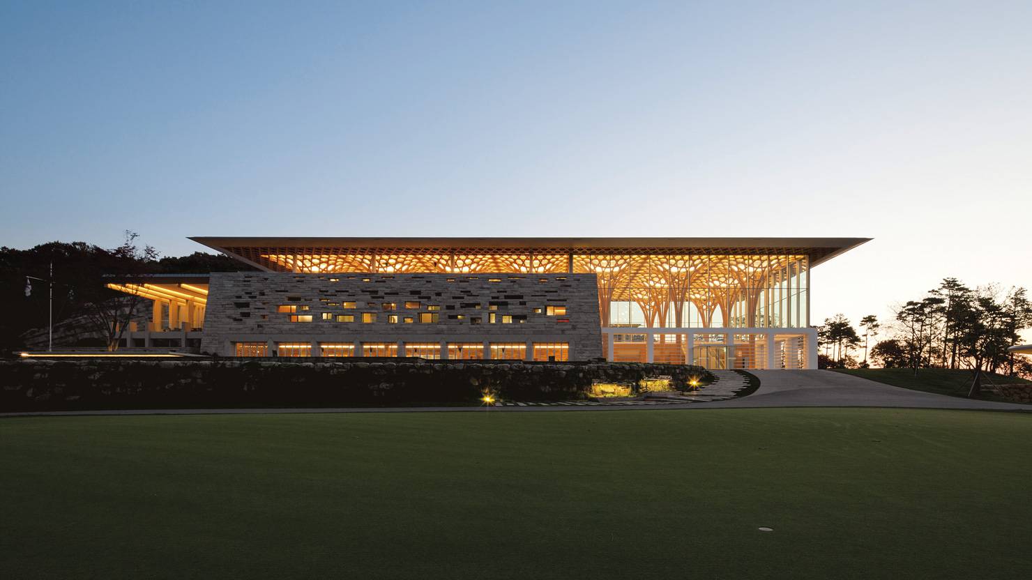 Haesley Nine Bridges Golf Clubhouse